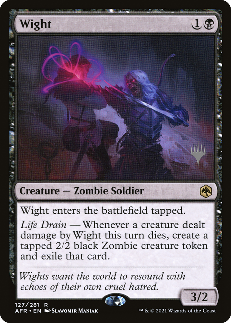 Wight (PPAFR-127P) - Adventures in the Forgotten Realms Promos