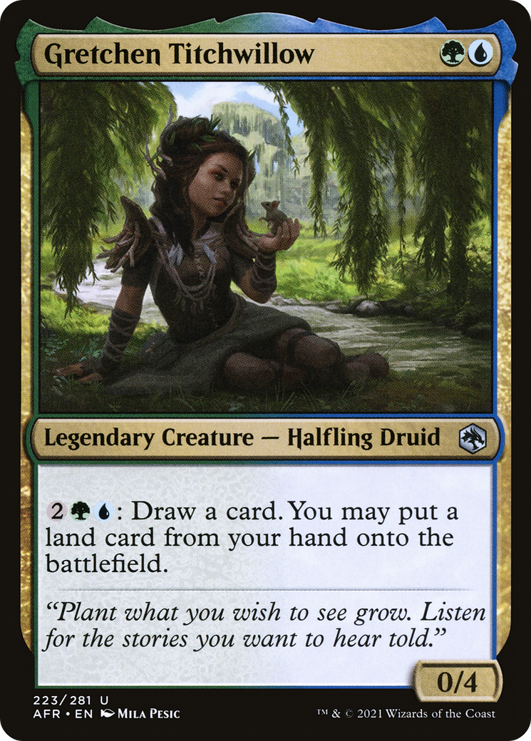 Gretchen Titchwillow (AFR-223) - Adventures in the Forgotten Realms