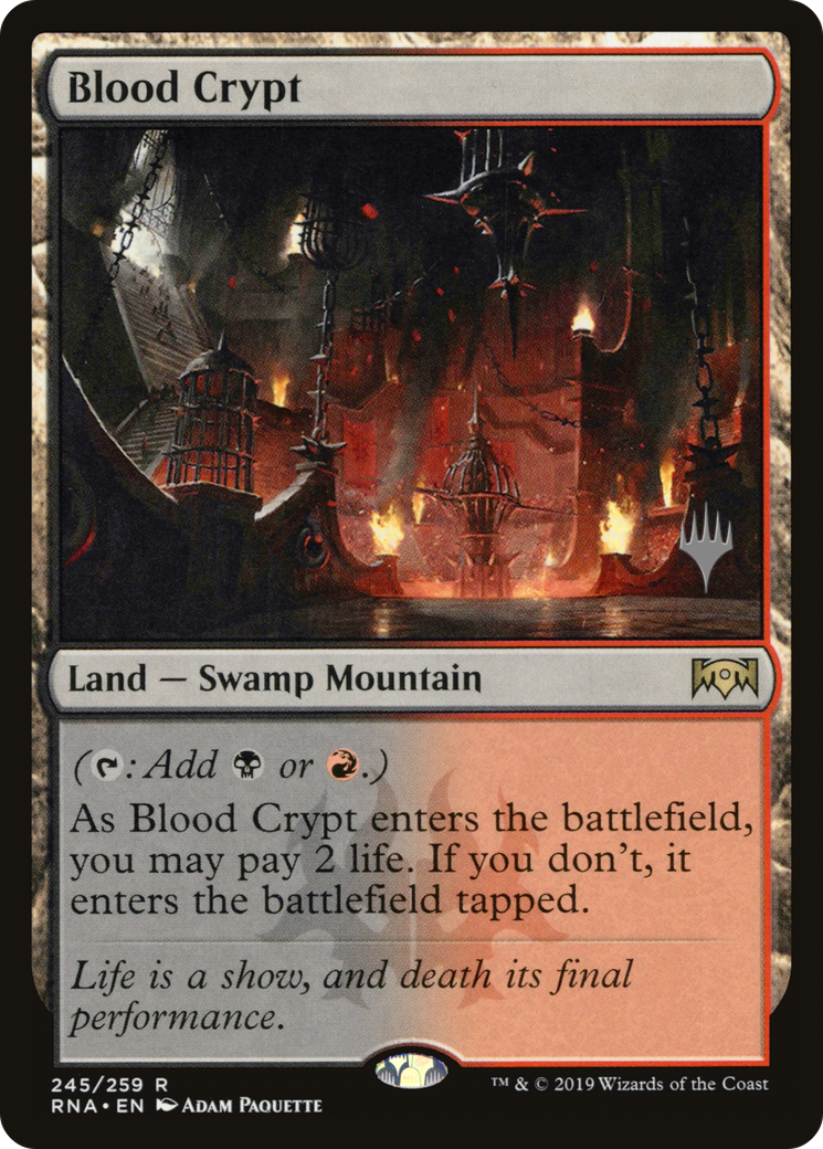 Blood Crypt (PPELD-245P) - Ravnica Allegiance Promos