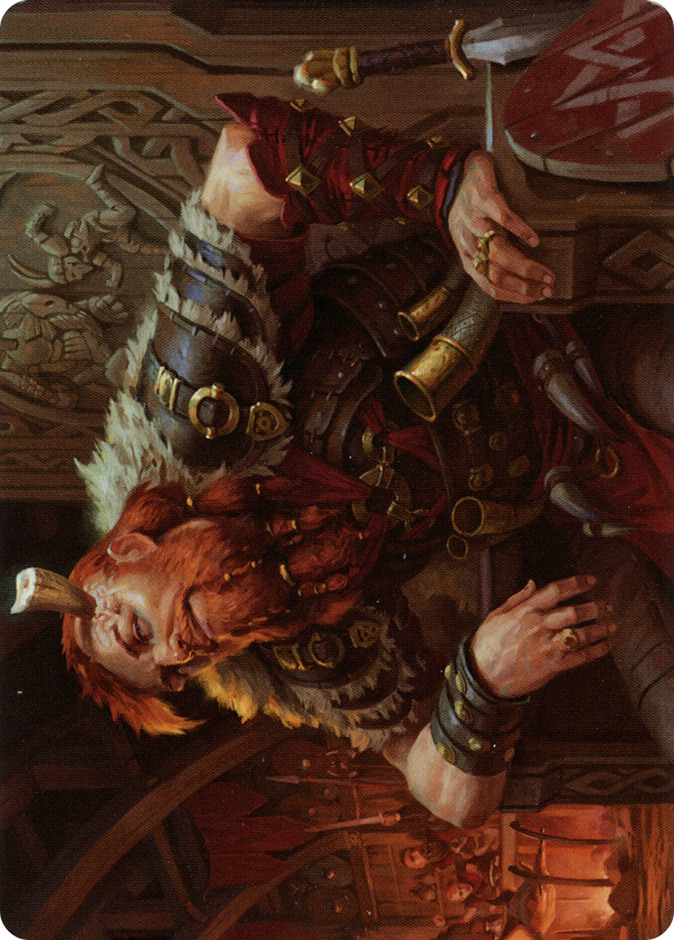 Arni Brokenbrow Art Card (ASKHM-030) - Art Series: Kaldheim (Borderless)