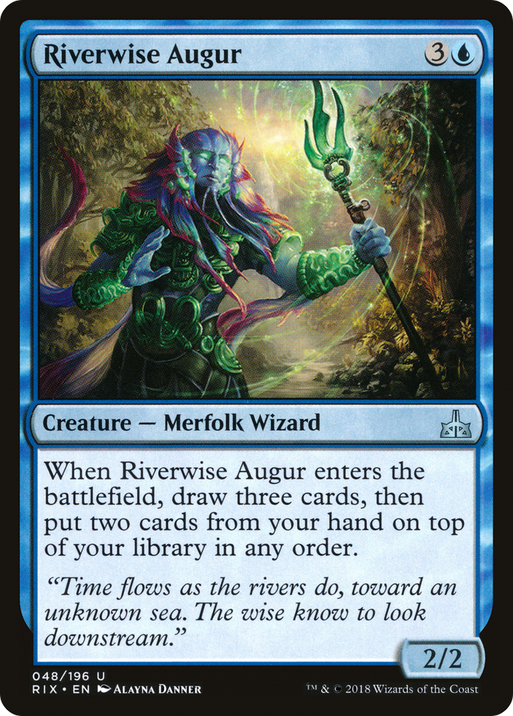 Riverwise Augur (RIX-048) - Rivals of Ixalan