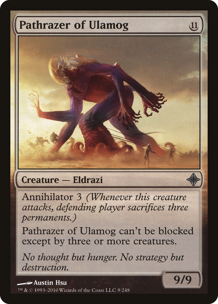 Pathrazer of Ulamog (ROE-009) - Rise of the Eldrazi Foil