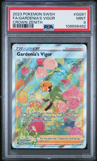 Gardenia's Vigor Crown Zenith GG61/GG70 PSA 9