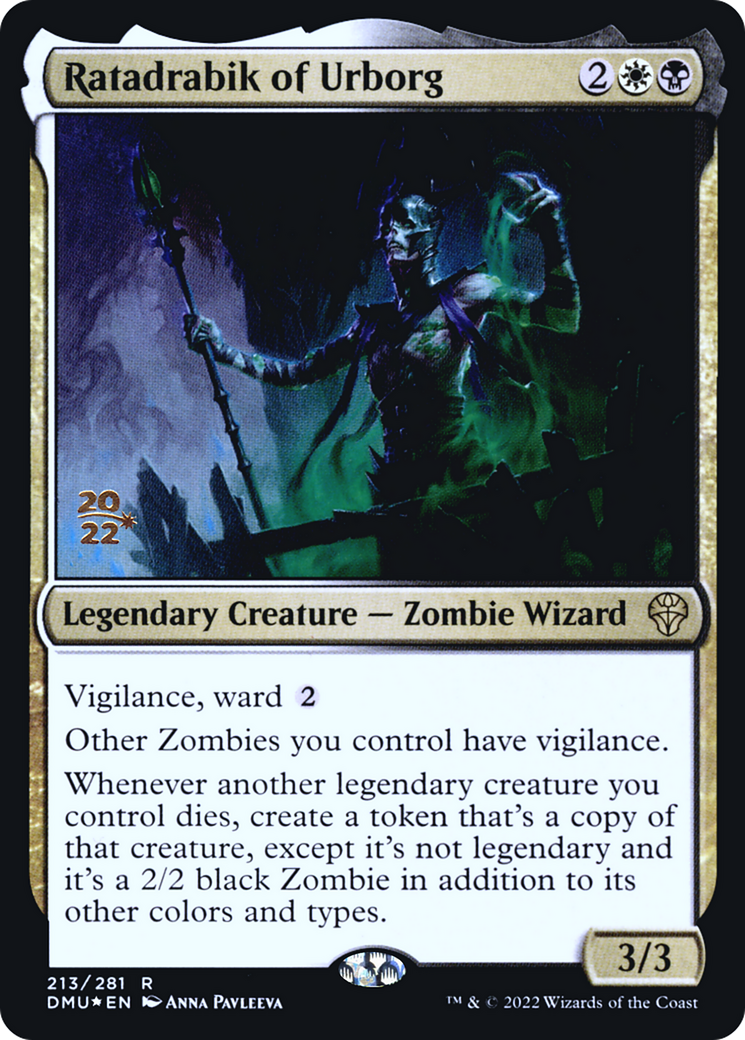 Ratadrabik of Urborg (PRE-213S) - Dominaria United Promos Foil