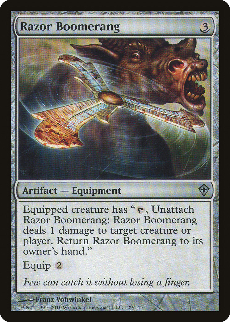 Razor Boomerang (WWK-129) - Worldwake