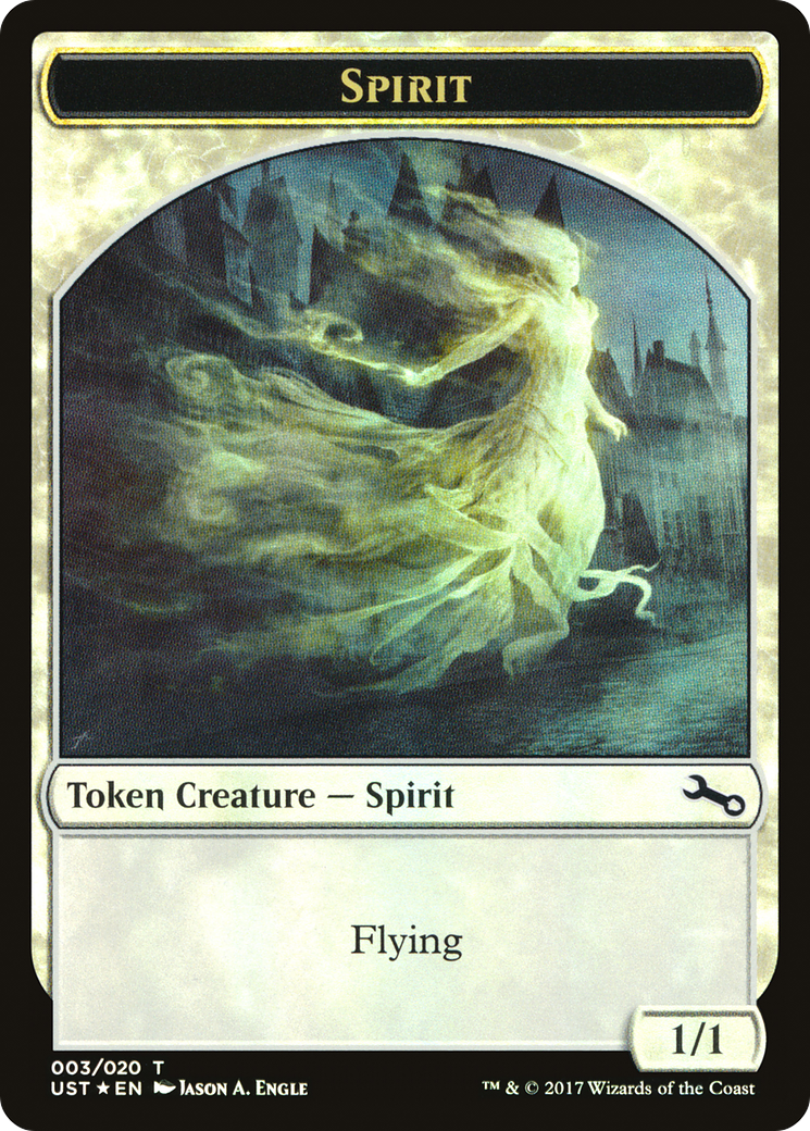 Spirit // Spirit (UST-003) - Unstable Tokens Foil