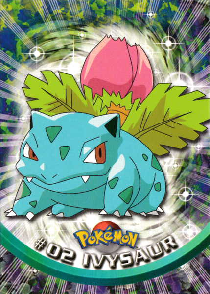 Ivysaur (02) [Topps TV Animation Edition Series 1 (Blue Logo)