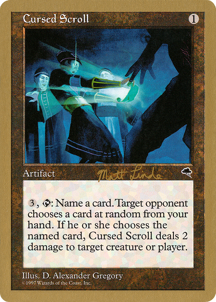 Cursed Scroll (WCD-) - World Championship Decks 1999