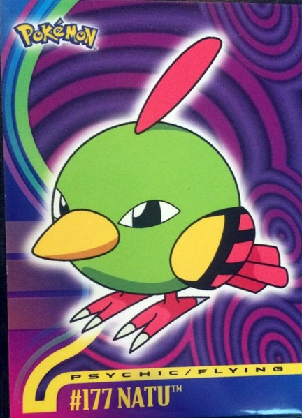 pokemon johto cards Natu (177) [Topps Pokemon Johto Series 1]