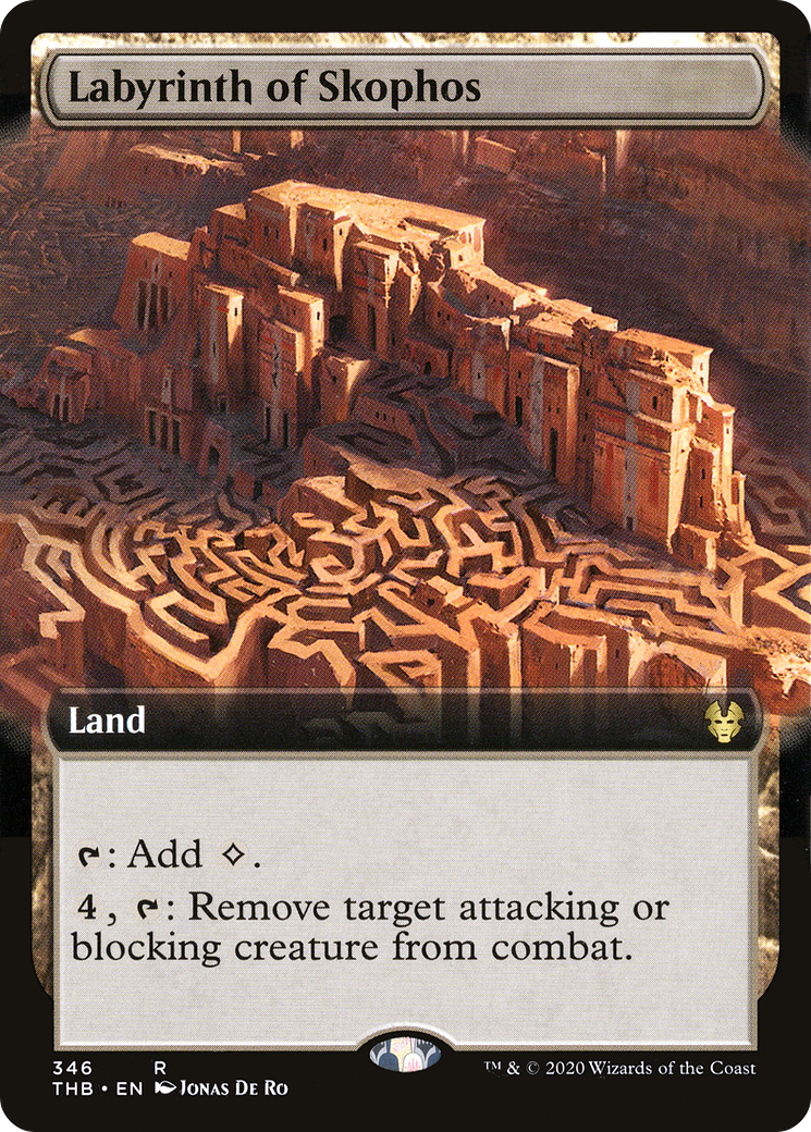 Labyrinth of Skophos (THB-346) - Theros Beyond Death: (Extended Art)