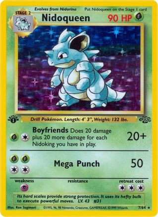 Nidoqueen 007/64 - Jungle Unlimited Holofoil
