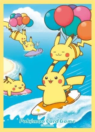 surfing pikachu pokemon card Pokémon Card Sleeve