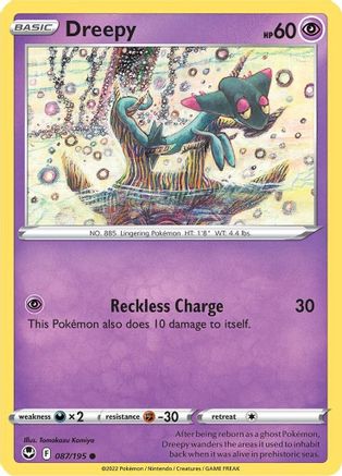 Dreepy 087/195 - SWSH12 Silver Tempest