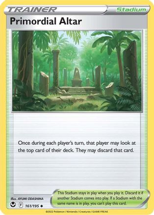 Primordial Altar 161/195 - SWSH12 Silver Tempest Reverse Holofoil