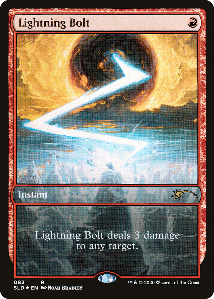 Lightning Bolt (SLD-083) - Secret Lair Drop Foil