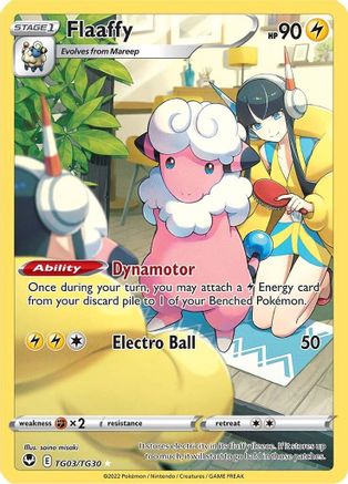 Flaaffy TG03/TG30 - SWSH12 Silver Tempest Trainer Gallery Holofoil