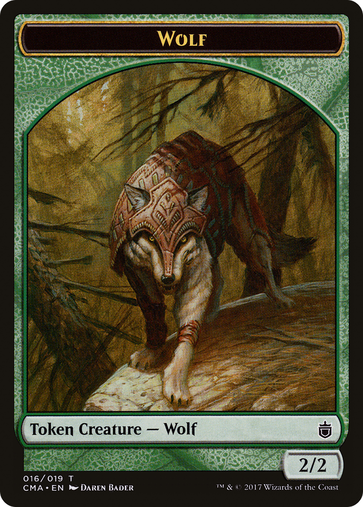Wolf (CMA-016) - Commander Anthology Tokens