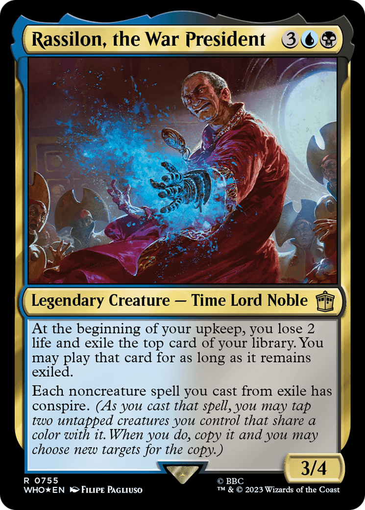 Rassilon, the War President (WHO-755) - Doctor Who Foil