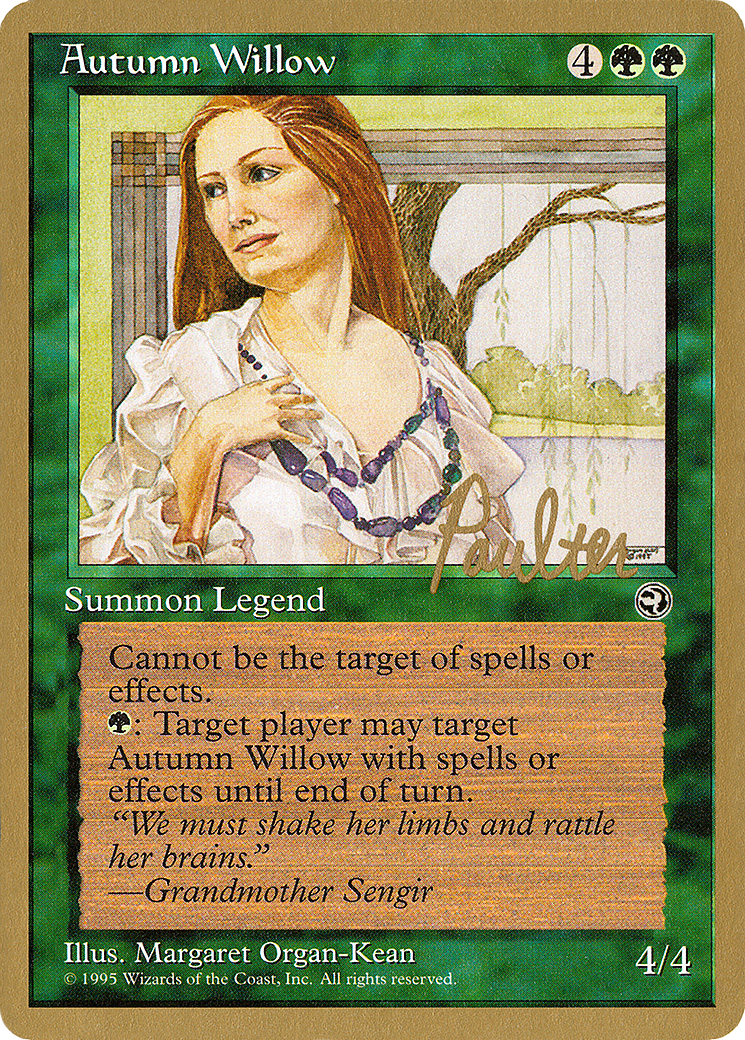 Autumn Willow (WCD-) - Pro Tour Collector Set