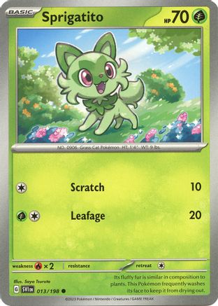 Sprigatito 013/198 - SV01 Scarlet & Violet Base Set