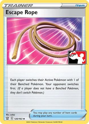 Escape Rope 125/163 - Prize Pack Series Cards Holofoil