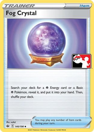 Fog Crystal 140 - Prize Pack Series Cards Holofoil