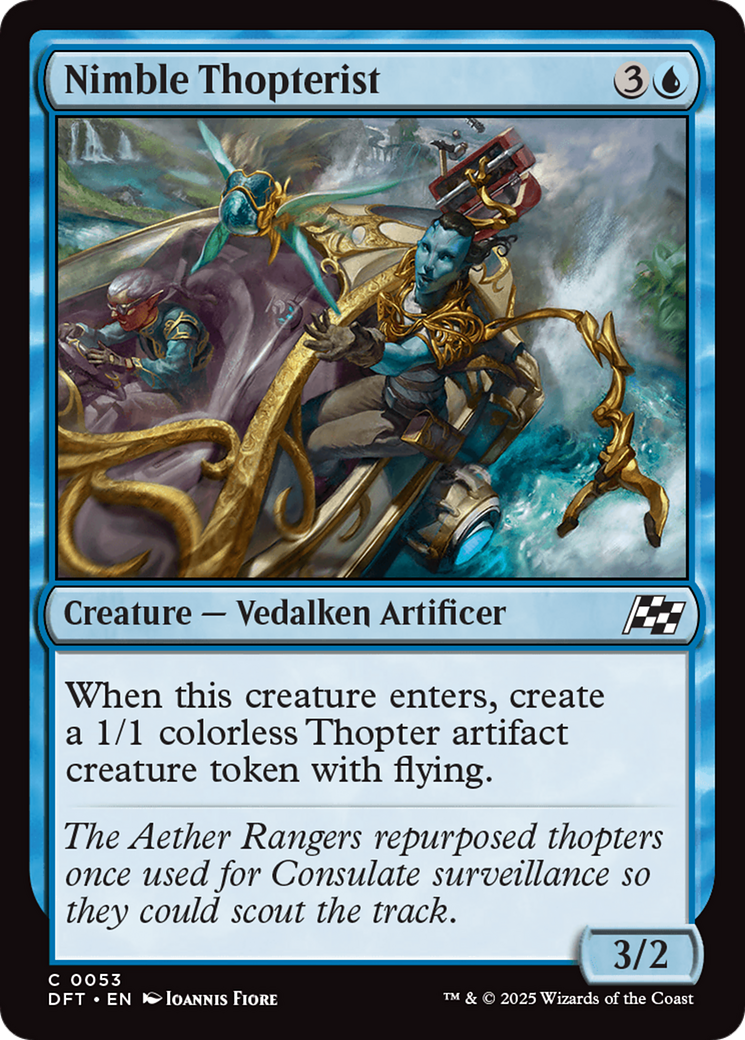 Nimble Thopterist (DFT-053) - Aetherdrift