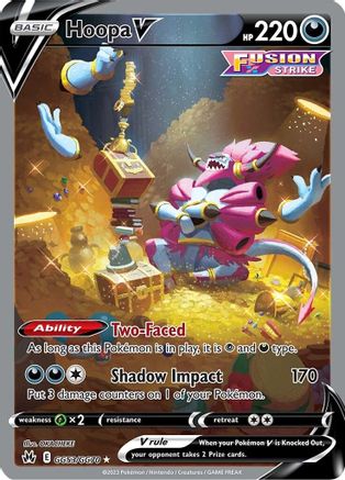 Hoopa V GG53/GG70 - Crown Zenith Galarian Gallery Holofoil