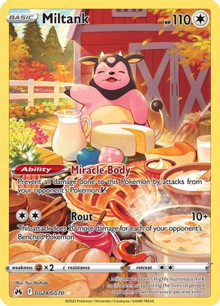 Miltank GG24/GG70 - Crown Zenith Galarian Gallery Holofoil