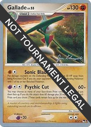 Gallade (Jason Klaczynski) 002 - World Championship Decks