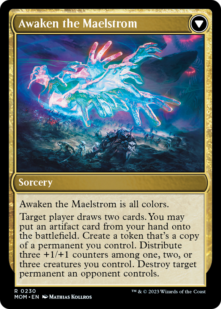 Invasion of Alara // Awaken the Maelstrom (MOM-230) - March of the Machine