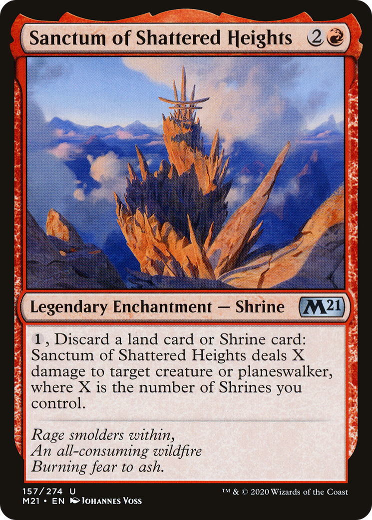 Sanctum of Shattered Heights (M21-157) - Core Set 2021