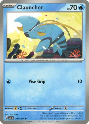 Clauncher 049/198 - SV01 Scarlet & Violet Base Set Reverse Holofoil
