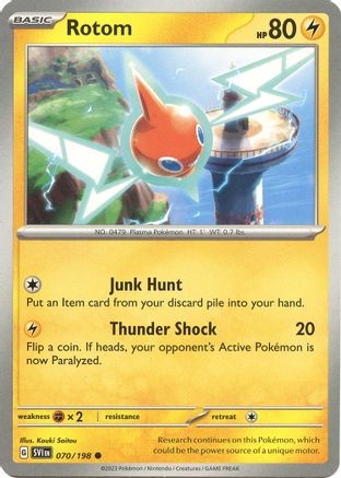 Rotom 070/198 - SV01 Scarlet & Violet Base Set