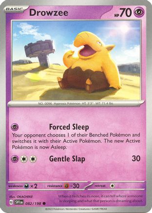 Drowzee 082/198 - SV01 Scarlet & Violet Base Set