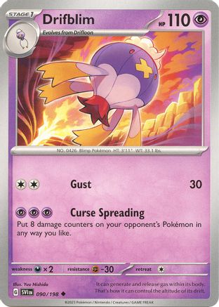 Drifblim 090/198 - SV01 Scarlet & Violet Base Set
