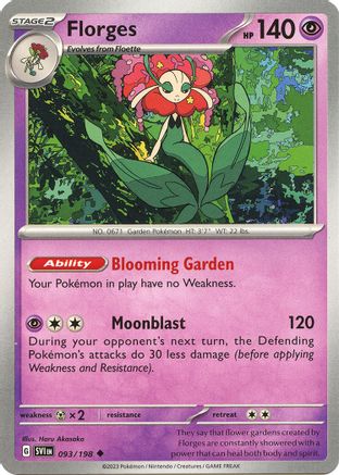 Florges 093/198 - SV01 Scarlet & Violet Base Set