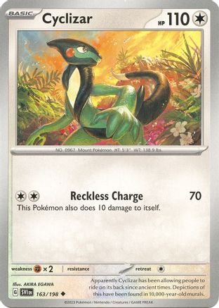 Cyclizar 163/198 - SV01 Scarlet & Violet Base Set