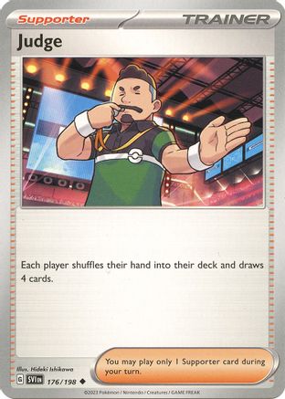Judge 176/198 - SV01 Scarlet & Violet Base Set Reverse Holofoil