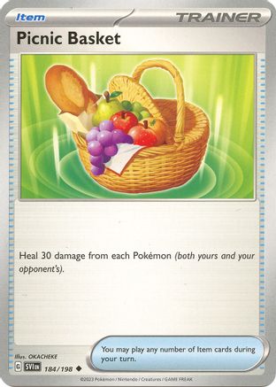 Picnic Basket 184/198 - SV01 Scarlet & Violet Base Set Reverse Holofoil