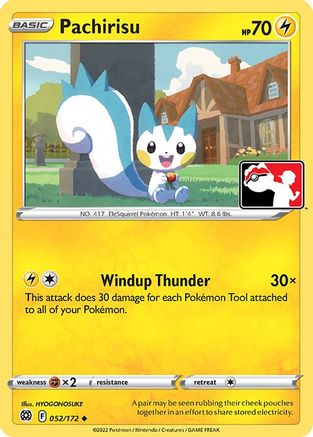 Pachirisu 052 - Prize Pack Series Cards