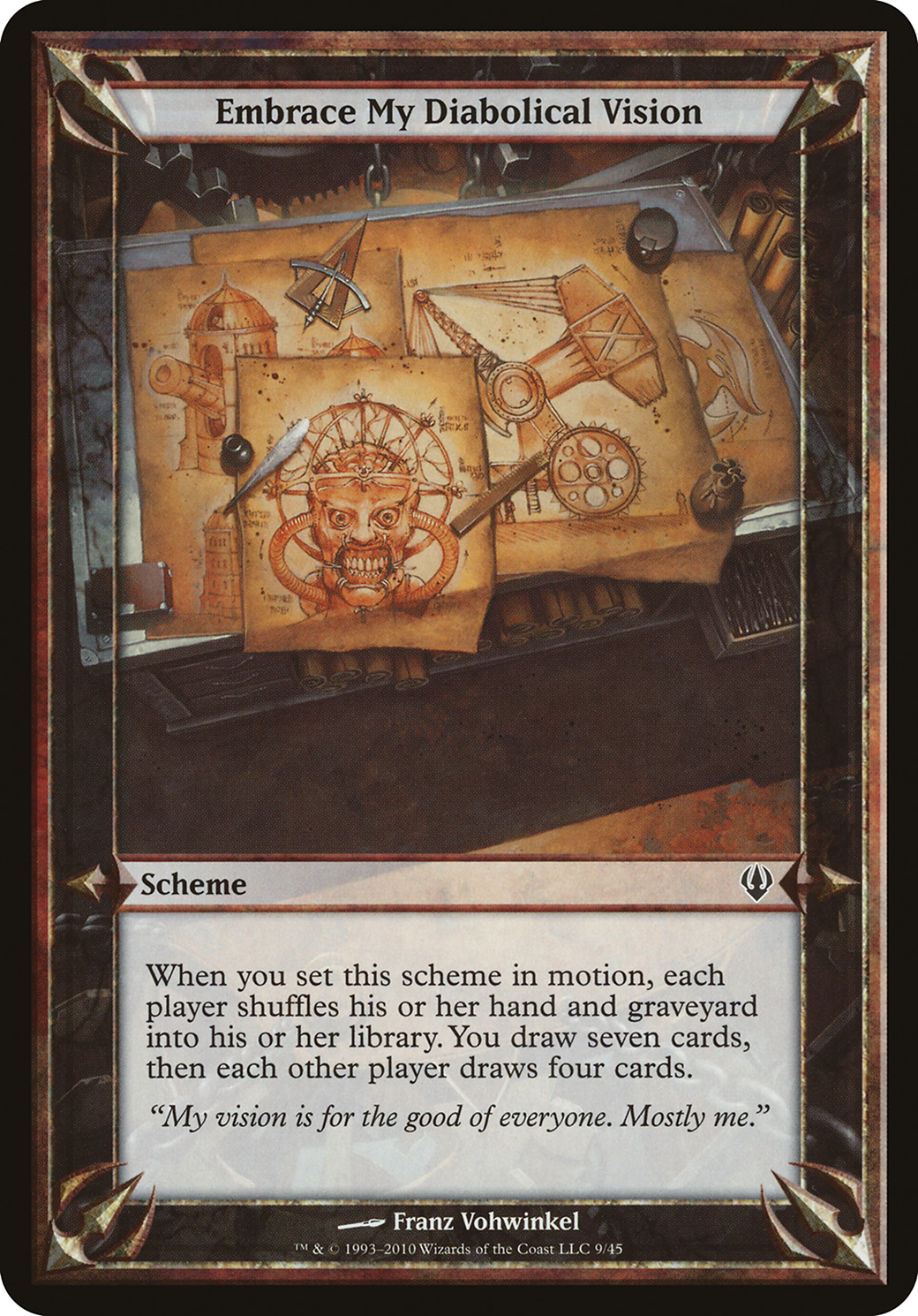 Embrace My Diabolical Vision (OVER-09★) - Archenemy Schemes
