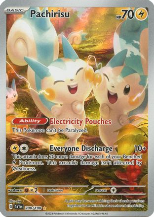 Pachirisu 208/198 - SV01 Scarlet & Violet Base Set Holofoil