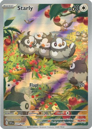 Starly 221/198 - SV01 Scarlet & Violet Base Set Holofoil