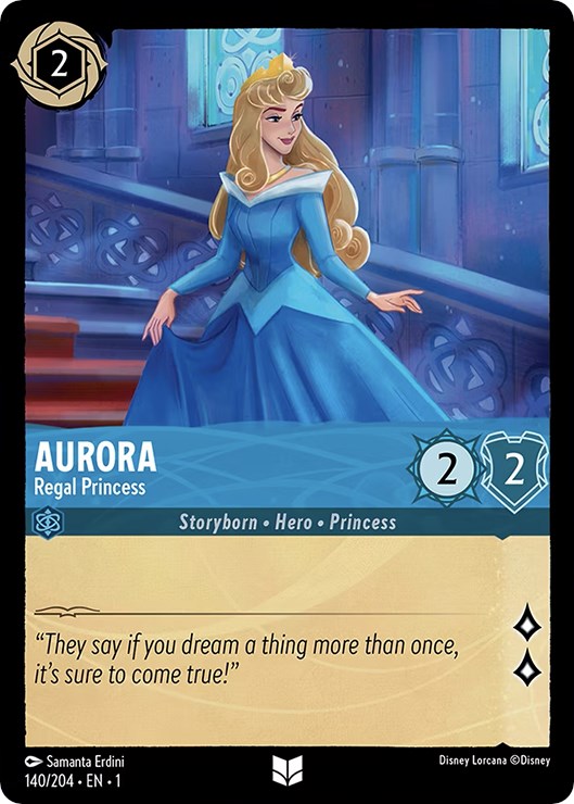 Aurora - Regal Princess (140/204) - The First Chapter Cold Foil