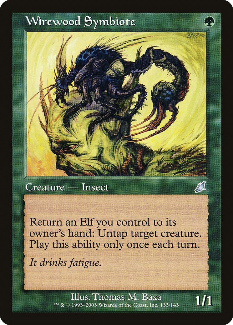 Wirewood Symbiote (SCG-133) - Scourge Foil
