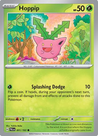 Hoppip 001/193 - SV02 Paldea Evolved Reverse Holofoil