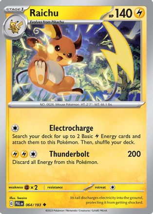 Raichu 064/193 - SV02 Paldea Evolved