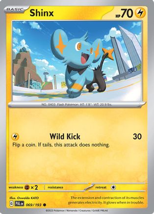 Shinx 069/193 - SV02 Paldea Evolved Reverse Holofoil