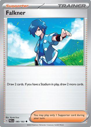 Falkner 180/193 - SV02 Paldea Evolved Reverse Holofoil